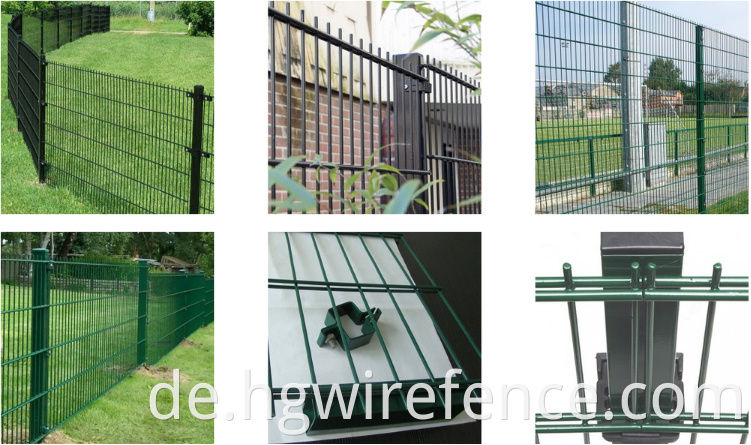 Decorative Garden Double Wire Fence